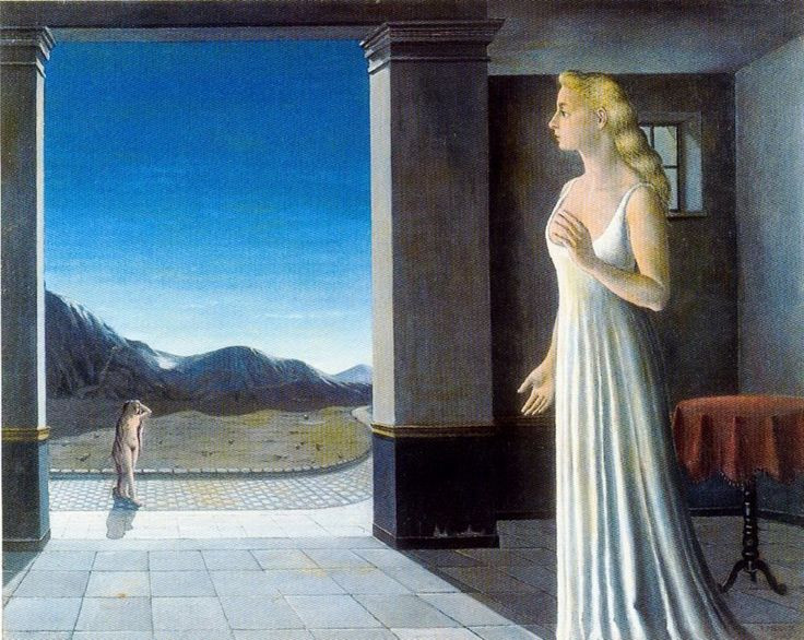Поль Дельво. «L’Aube» (1943)