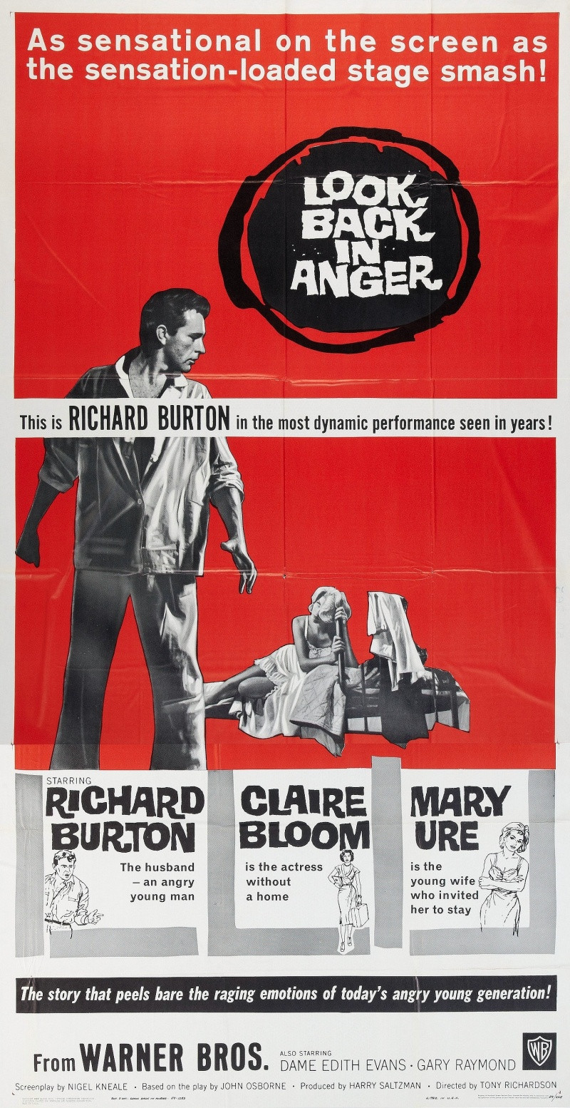 Оригинальный постер к&nbsp;фильму «Оглянись во&nbsp;гневе» 1959&nbsp;г.