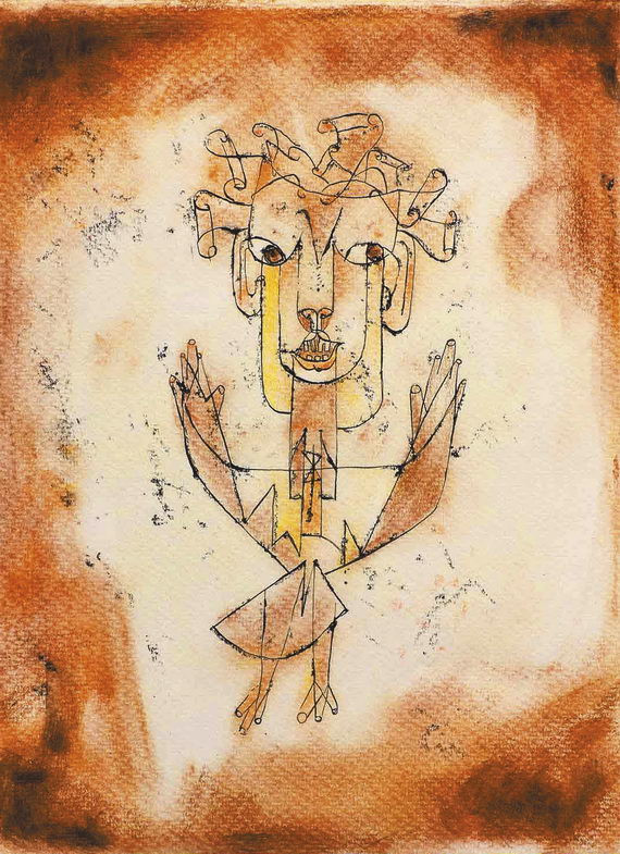 &#39;Angelus Novus’ by Paul Klee