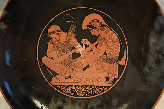 Altes Museum Achilles and Patroclus Kylix