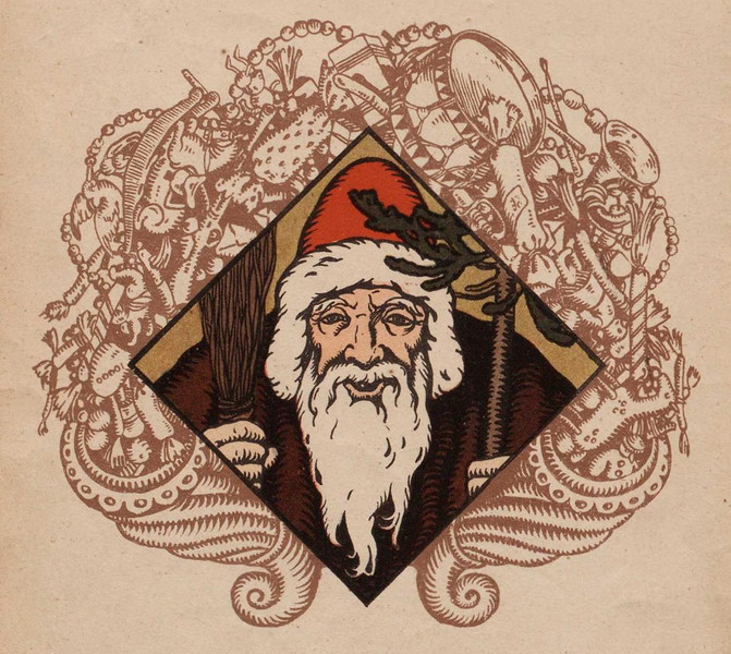 Иллюстрация из&nbsp;книги «Рождественский дед» (1917)