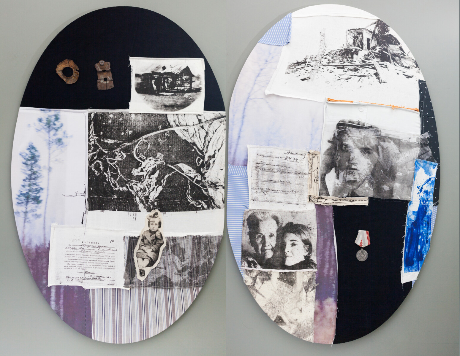 Янина Болдырева. Из проекта «Долевая нить», 2014