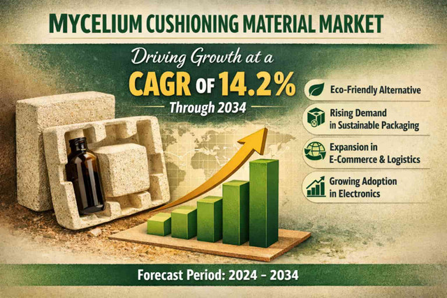  Top Companies in the Mycelium Cushioning Material Market Driving Growth at a CAGR of 14.2% Through 2034