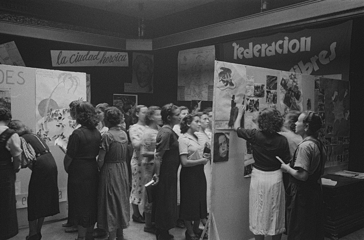 Выставка Mujeres Libres, 10 августа 1938&nbsp;г.