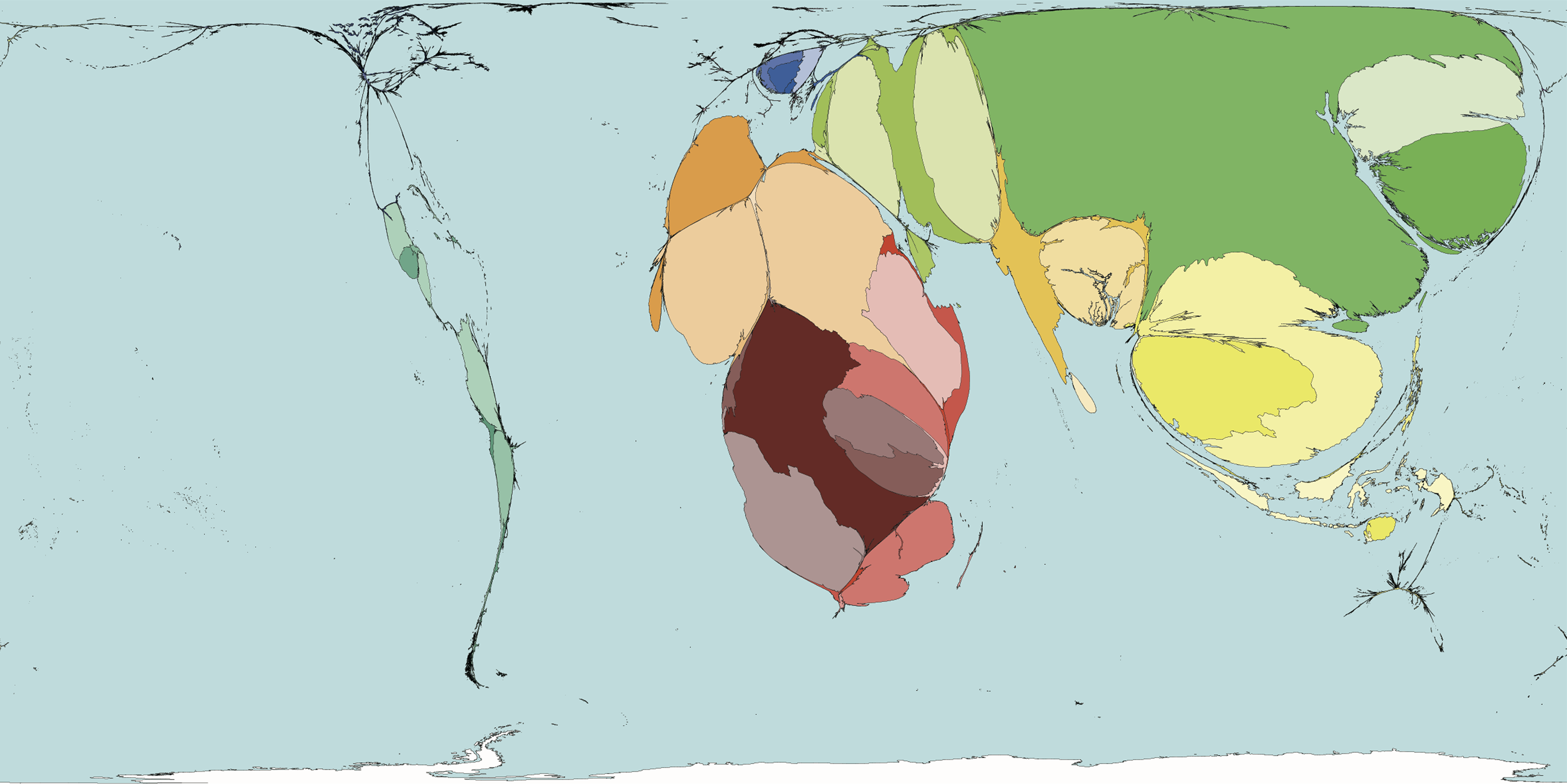 Источник: Worldmapper. URL: http://www.worldmapper.org/display.php?selected=287  [дата обращения: 10.11.2016]
