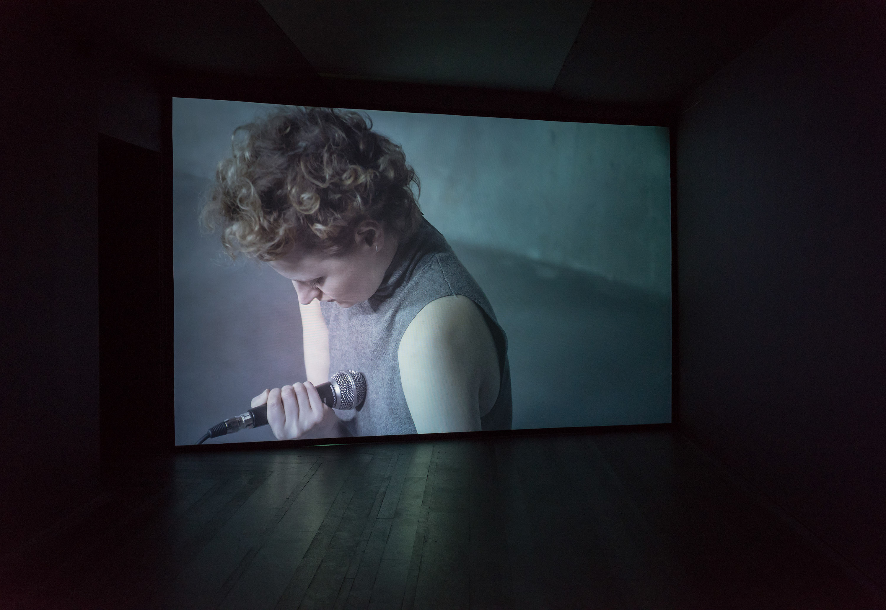 Sasha Pirogova (Russia). MONO, 2016 Video installation, 2 channels, 15’ 32’’. PinchukArtCentre © 2017. Photographed by Sergey Illin