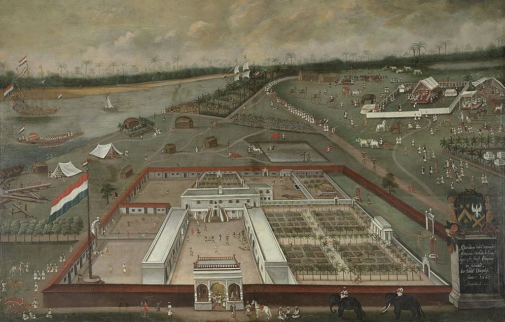 Хендрик ван Шуйленберг. Торговое поселение Голландской Ост-Индской Компани в&nbsp;Бенгалии. 1665
