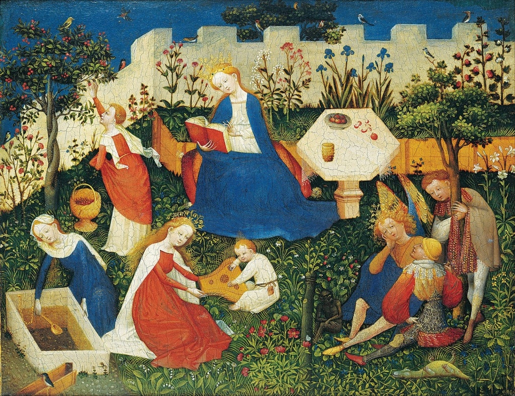 Неизвестный немецкий художник. «Райский сад». XV век.