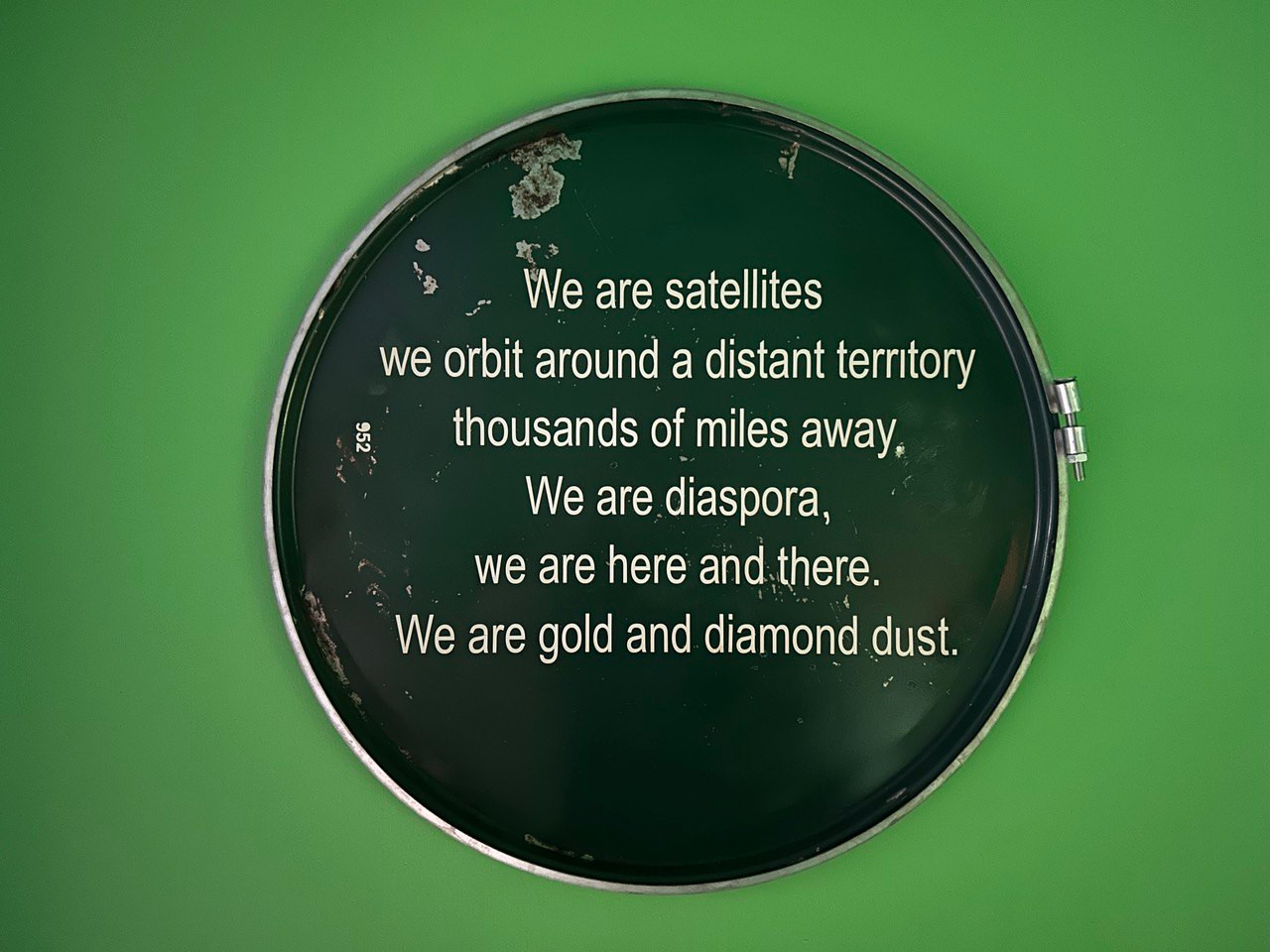 Ana Alenso, “What the Mine Gives, the Mine Takes” (2020)