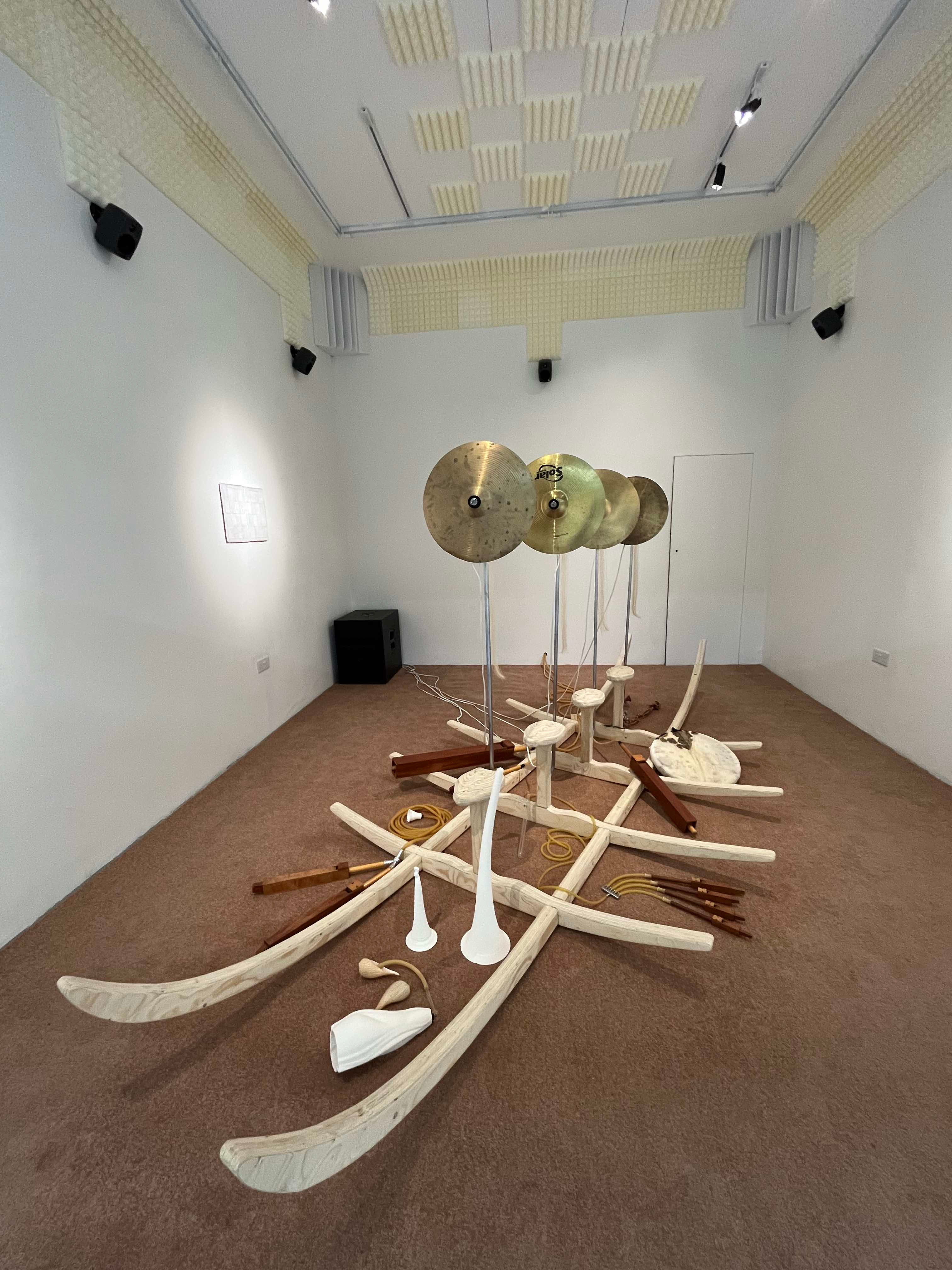 Aliya Orr at lake space, Deptford, London 2023