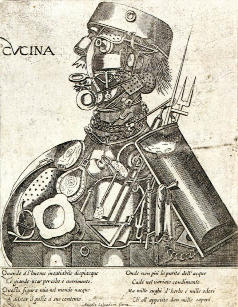 Humani Victus Instrumenta: Ars Coquinaria 1569. Attributed to Carlo Urbino. Private collection.