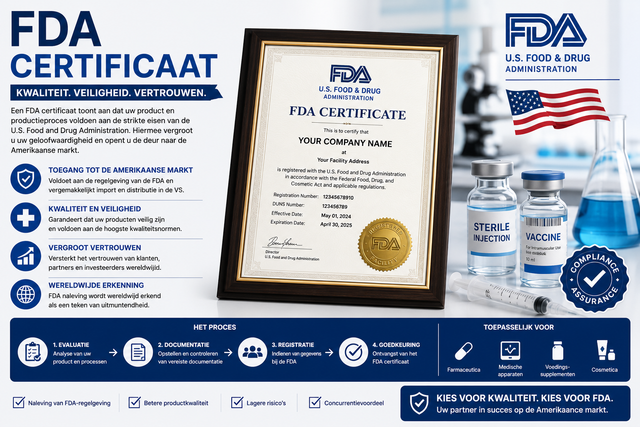 FDA Certificaat: Wat Bedrijven Moeten Weten