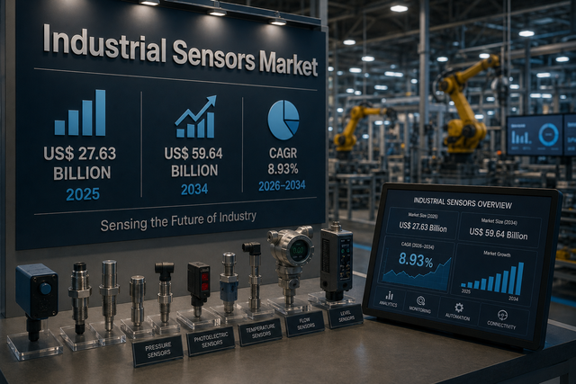 North America Industrial Sensors Market Analysis, Industry Trends, and Forecast 2026–2034