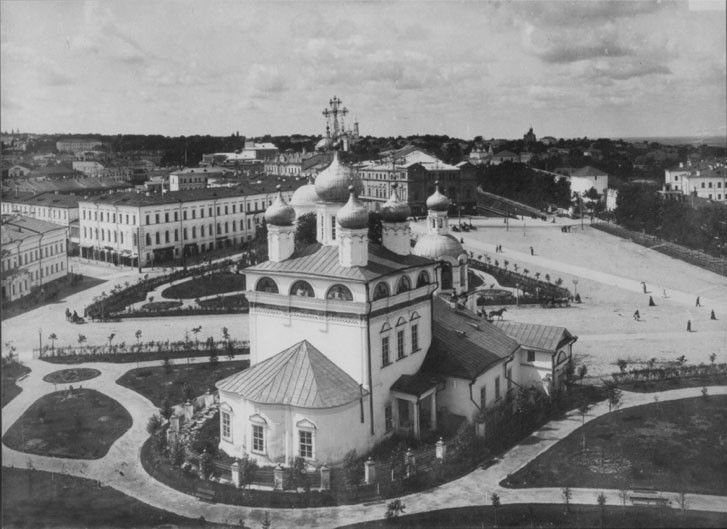 Дмитриев М.П.&nbsp;Вид Благовещенской площади.