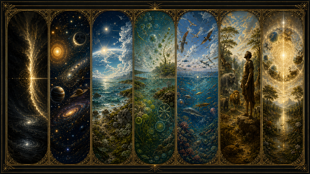 Seven Acts of Creation (a hypothesis)