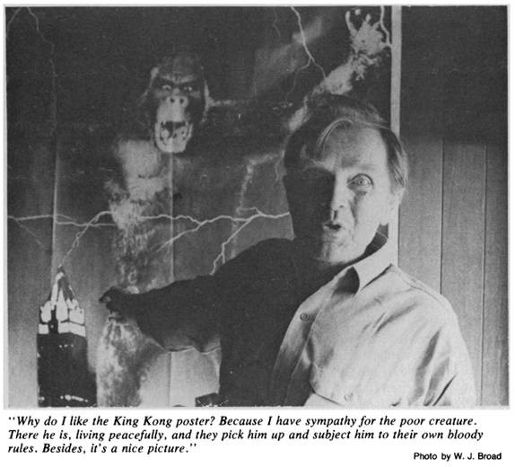 Пауль Фейерабенд довольно здраво говорит о&nbsp;Кинг-Конге