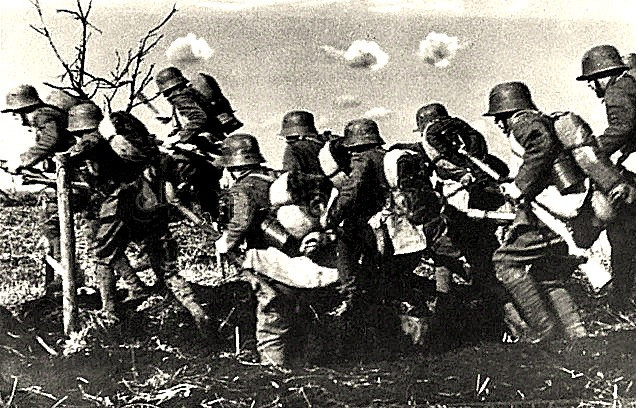 Немецкое наступление на&nbsp;Марне, 1914.