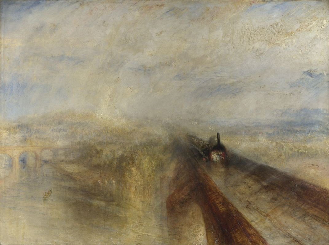 «Дождь, пар и&nbsp;скорость. Большая западная железная дорога». Предтеча импрессионизма, Джозеф Мэллорд Уильям Тёрнер. 1844