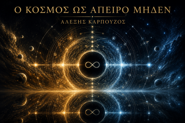 Ο ΚΟΣΜΟΣ ΩΣ ΑΠΕΙΡΟ ΜΗΔΕΝ - ΑΛΕΞΗΣ ΚΑΡΠΟΥΖΟΣ