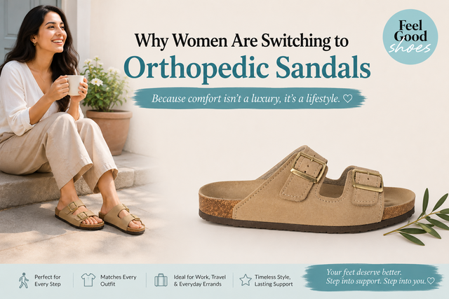 Why Orthopedic Sandals Are Better Than Regular Flat Sandals