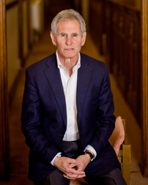 Jon Kabat-Zinn, who is often called the father of modern mindfulness. Photograph: Sarah Lee