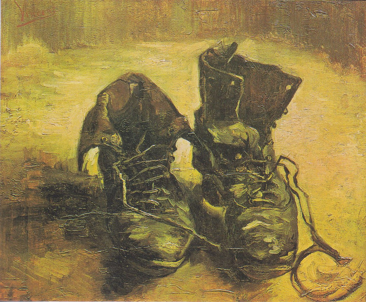 Картина Винсента Ван Гога «Башмаки»