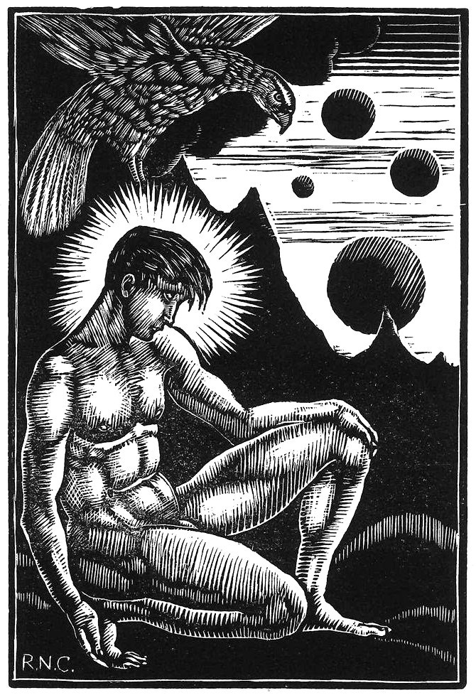 Ральф Чабб&nbsp;— Гравюра «Ганимед», 1928.