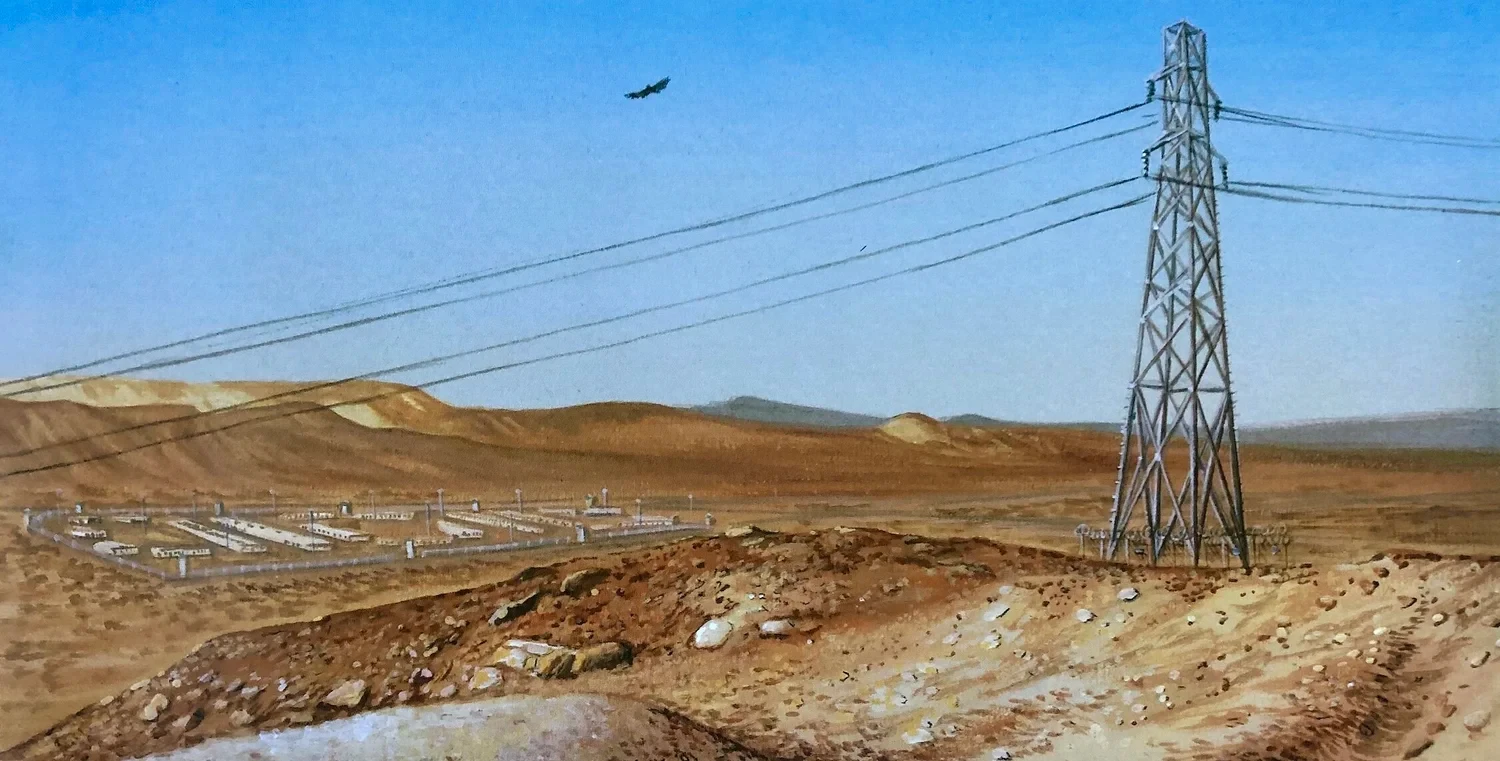 Пейзаж Сандо Бёрка из серии «Лишенные свободы: виды Калифорнии 21 века»