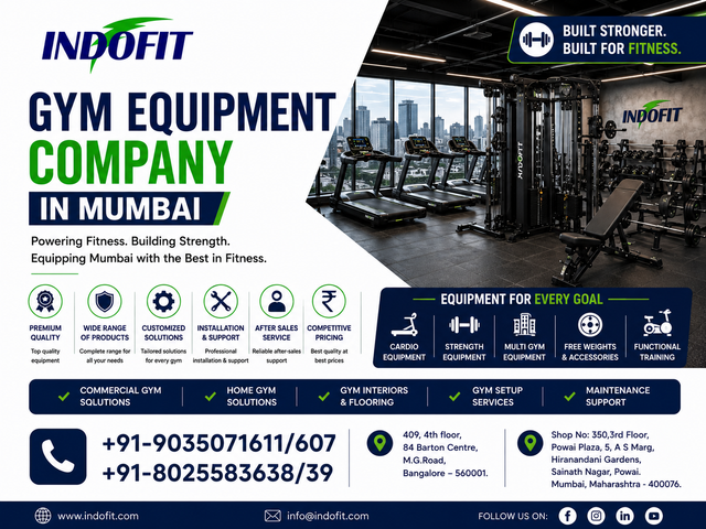 Gym Setup Equipment Mumbai