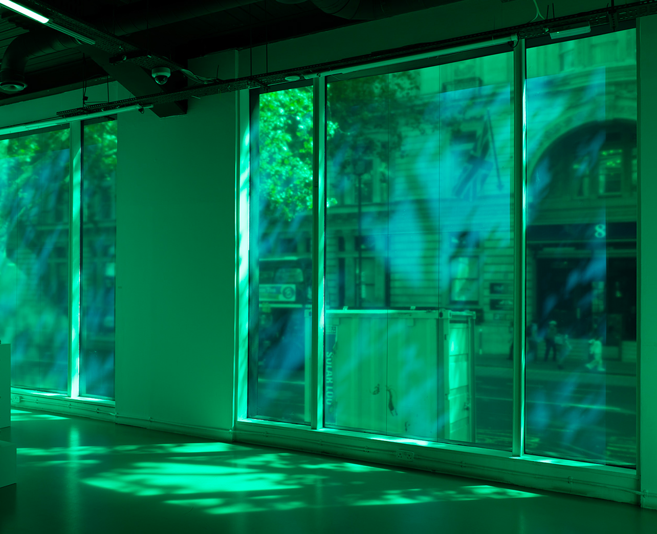 View of Mumbling Window (2023). Photo by Dan Weill, image courtesy of the KCCUK &amp; Sungbaek Kim.