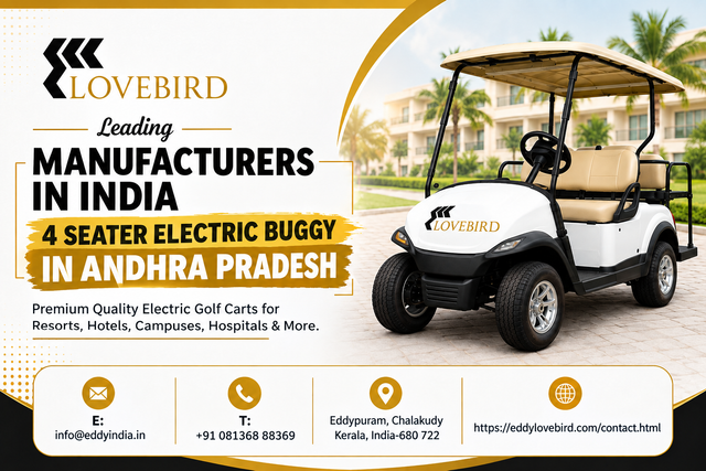 4 Seater Electric Buggy in Andhra Pradesh | Eco-Friendly