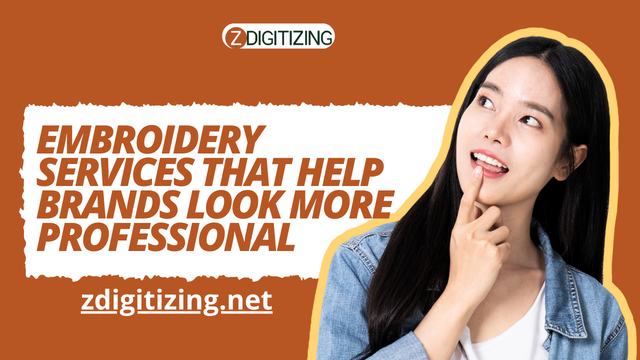 Embroidery Services That Help Brands Look More Professional