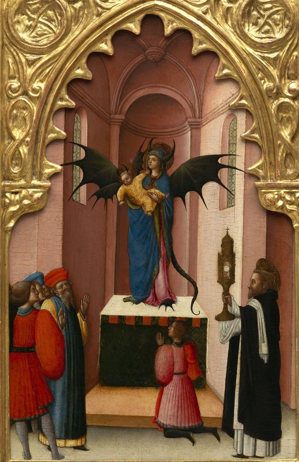Антонио Виварини, Святой Петр изгоняет дьявола, принявшего обличье Мадонны со&nbsp;Христом, 1440–1480