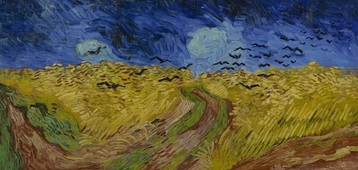 Винсент Ван Гог. «Пшеничное поле под грозовым небом». 1890. Van Gogh Museum, Amsterdam (Vincent van Gogh Foundation).