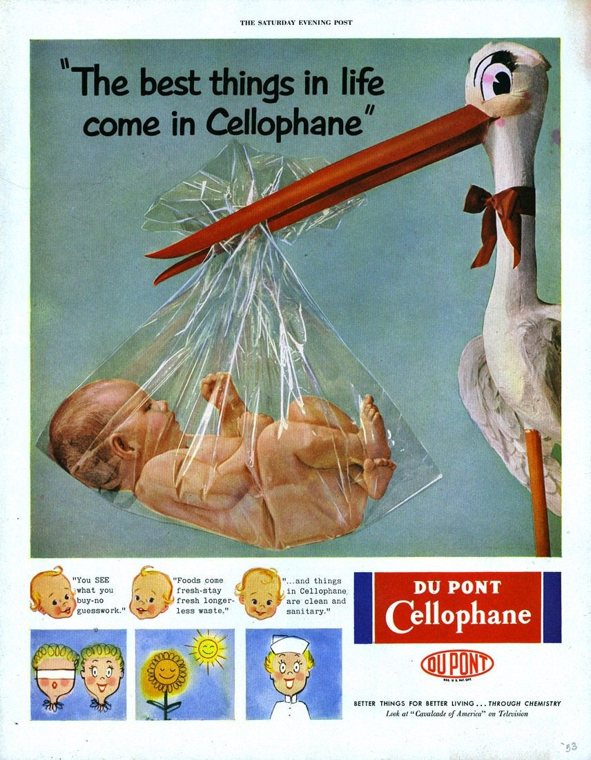 Реклама целлофана, 1953