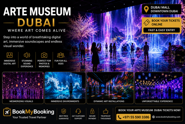 Arte Museum Dubai Tickets & Tours - Book Online | BookMyBooking
