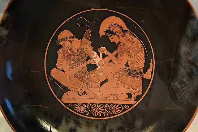 Altes Museum Achilles and Patroclus Kylix