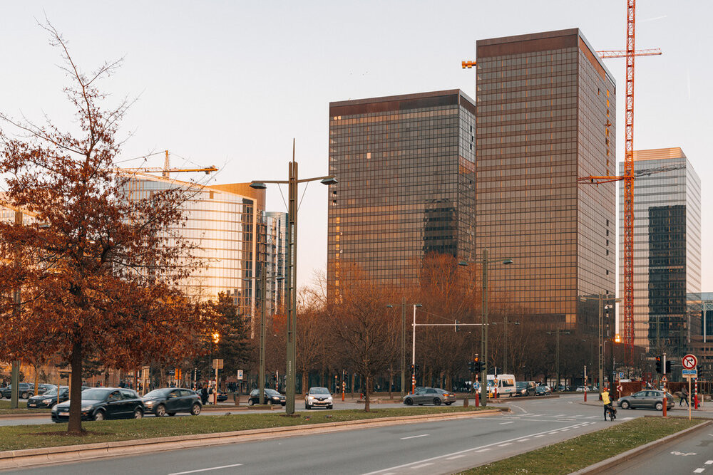 Башни делового квартала World Trade Center, Брюссель