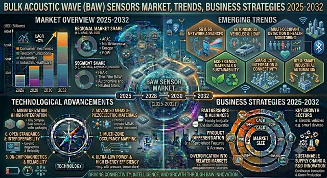 Bulk Acoustic Wave Sensors Market, Trends, Business Strategies 2025-2032