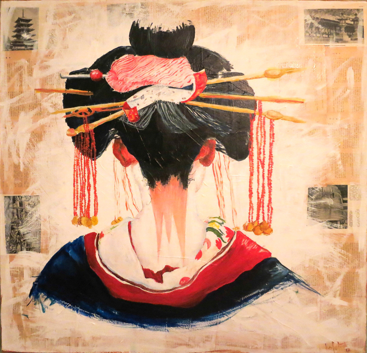 Geisha Painting&nbsp;— Jessica Fontenot