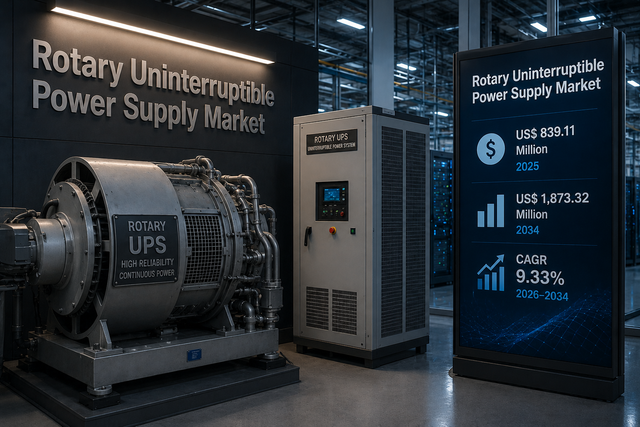 Rotary Uninterruptible Power Supply Market Revenue Forecast and Industry Expansion Analysis
