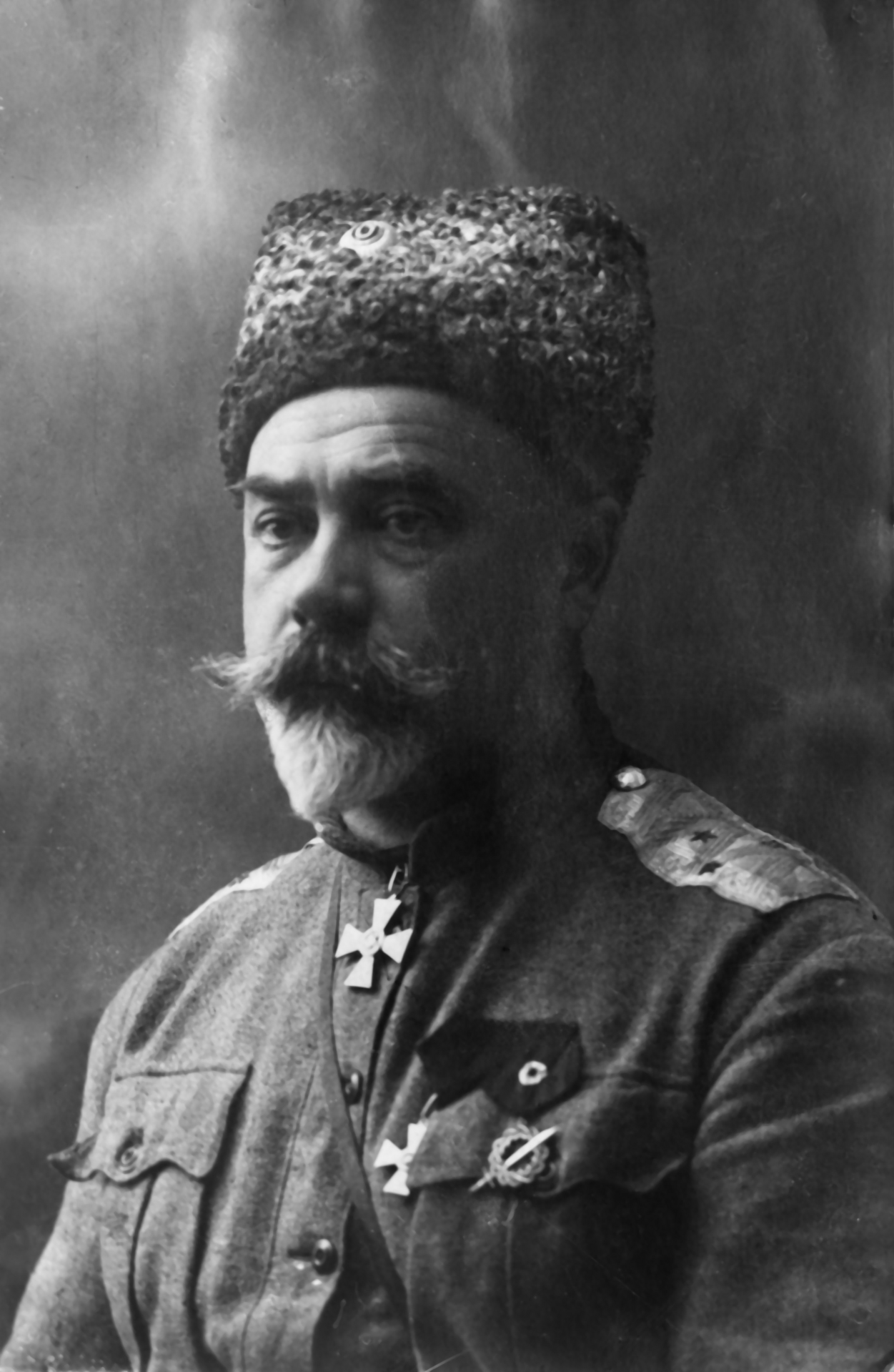 Антон Деникин, один из главных, а также наиболее известных лидеров Белого движения 