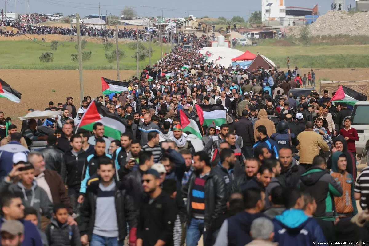Великий марш возвращения в Газе, 2018 г.