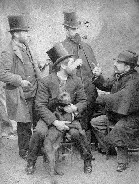 Santiago Rusiñol et ses amis à Montmartre , 1891