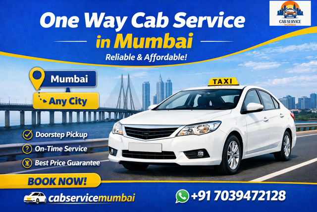 One Way Cab Service In Mumbai