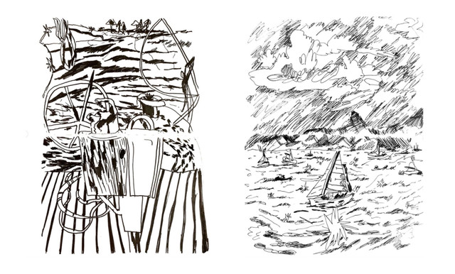 Yachting as a source of creativity. Example of Nadine Dhiver.