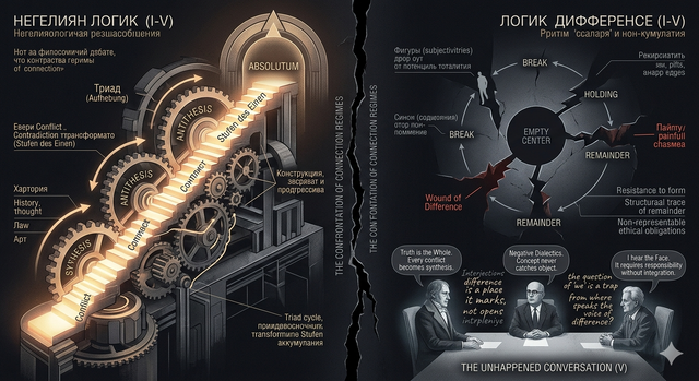 Гегелевская логика развития vs. логика различий
