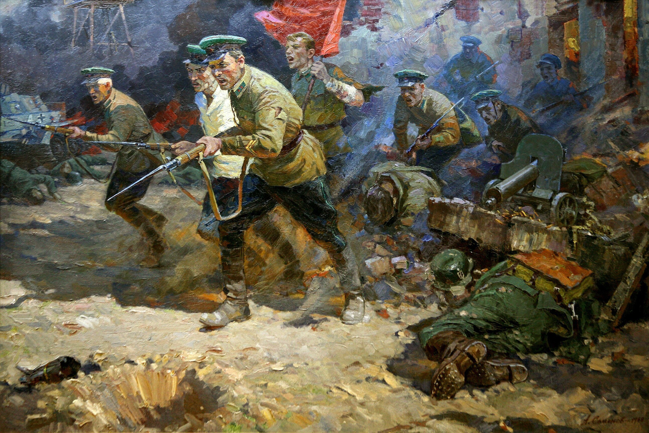Военное нападение. Брестская крепость бои в 1941.