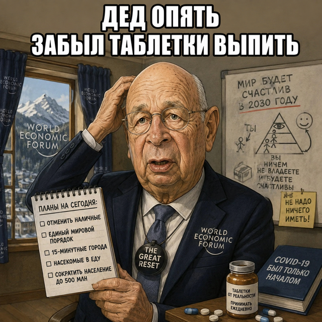 Клаус Шваб и архитектура мягкой тирании