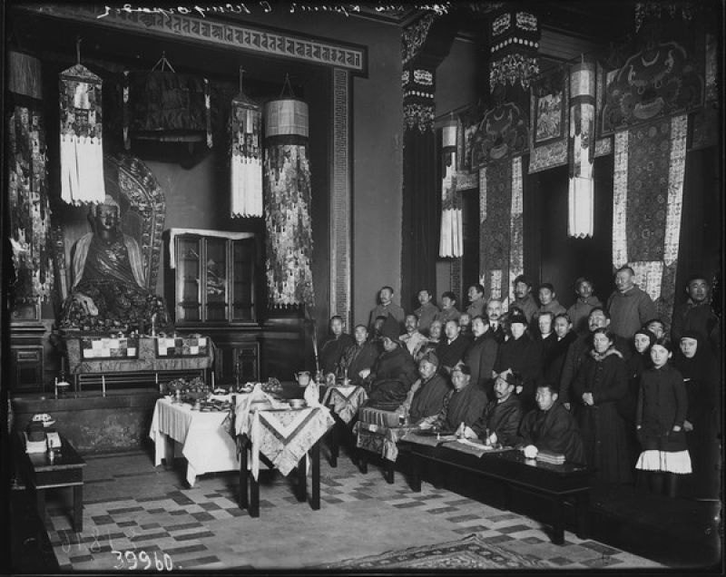 Дацан Гунзэчойнэй в 1915 году. Фото: Центральный государственный архив кино-фотодокументов Санкт-Петербурга